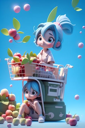 客厅午睡系列碎花裙